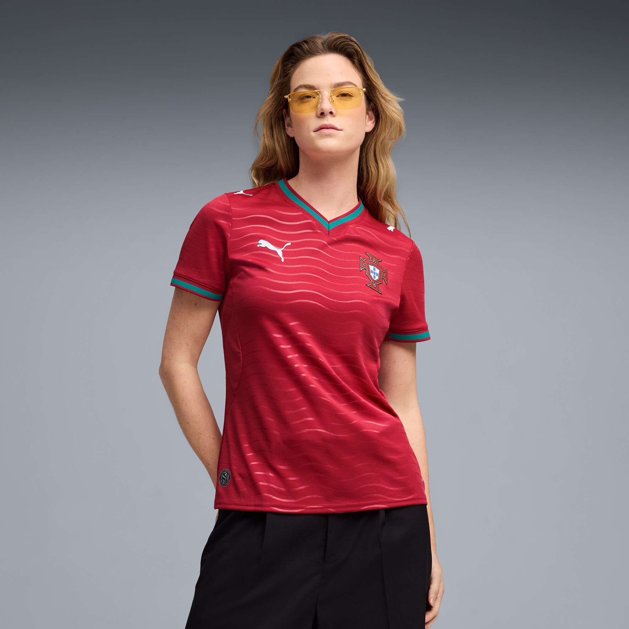 [SJH] Portugal National Team Women's 2026 Home Replica Jersey - Red