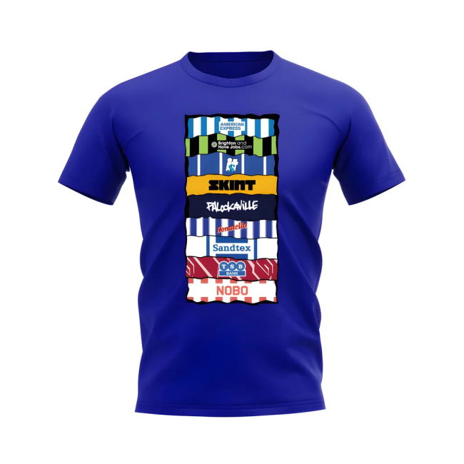 Brighton T-shirt - Authentic Fan Edition - Official Licensed