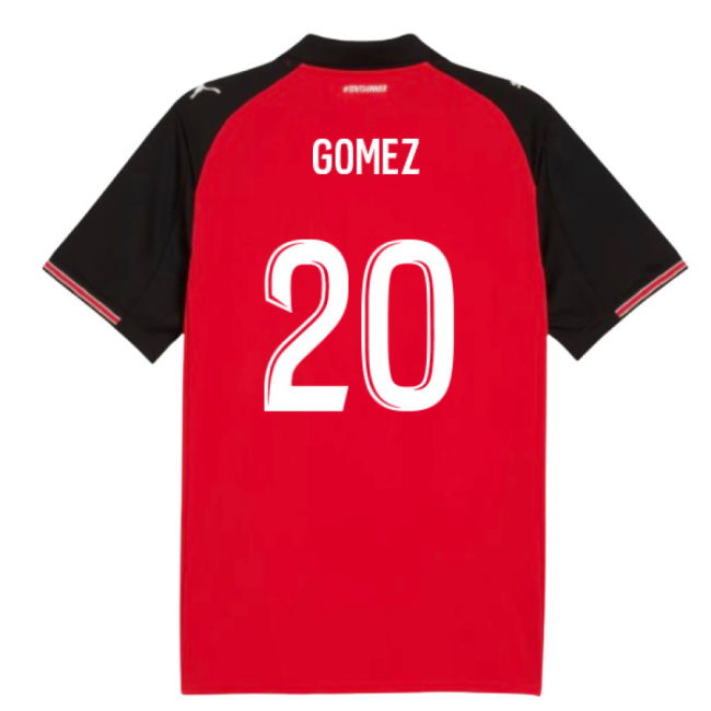 Stylish Rennes Home Jersey 2025-2026