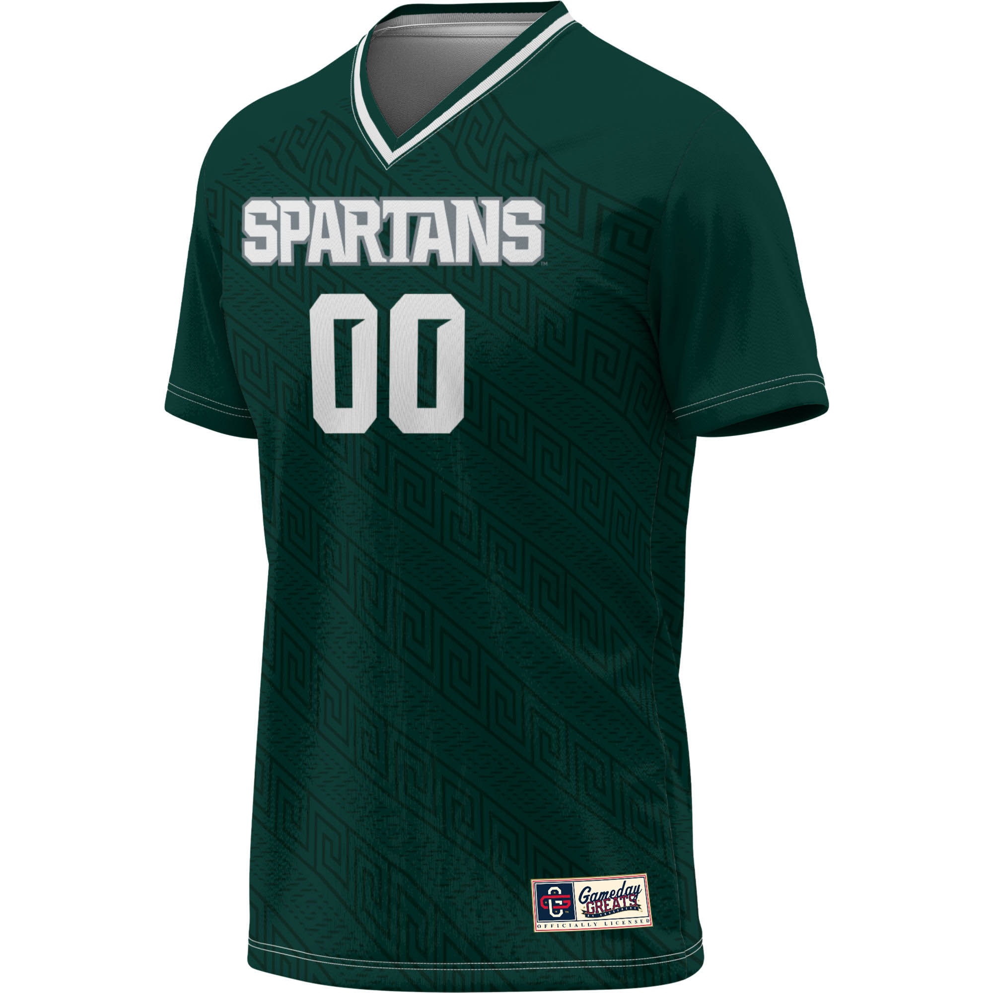 [ESK] Michigan State Spartans GameDay Greats Youth NIL Pick-A-Player Lightweight Soccer Jersey - Green