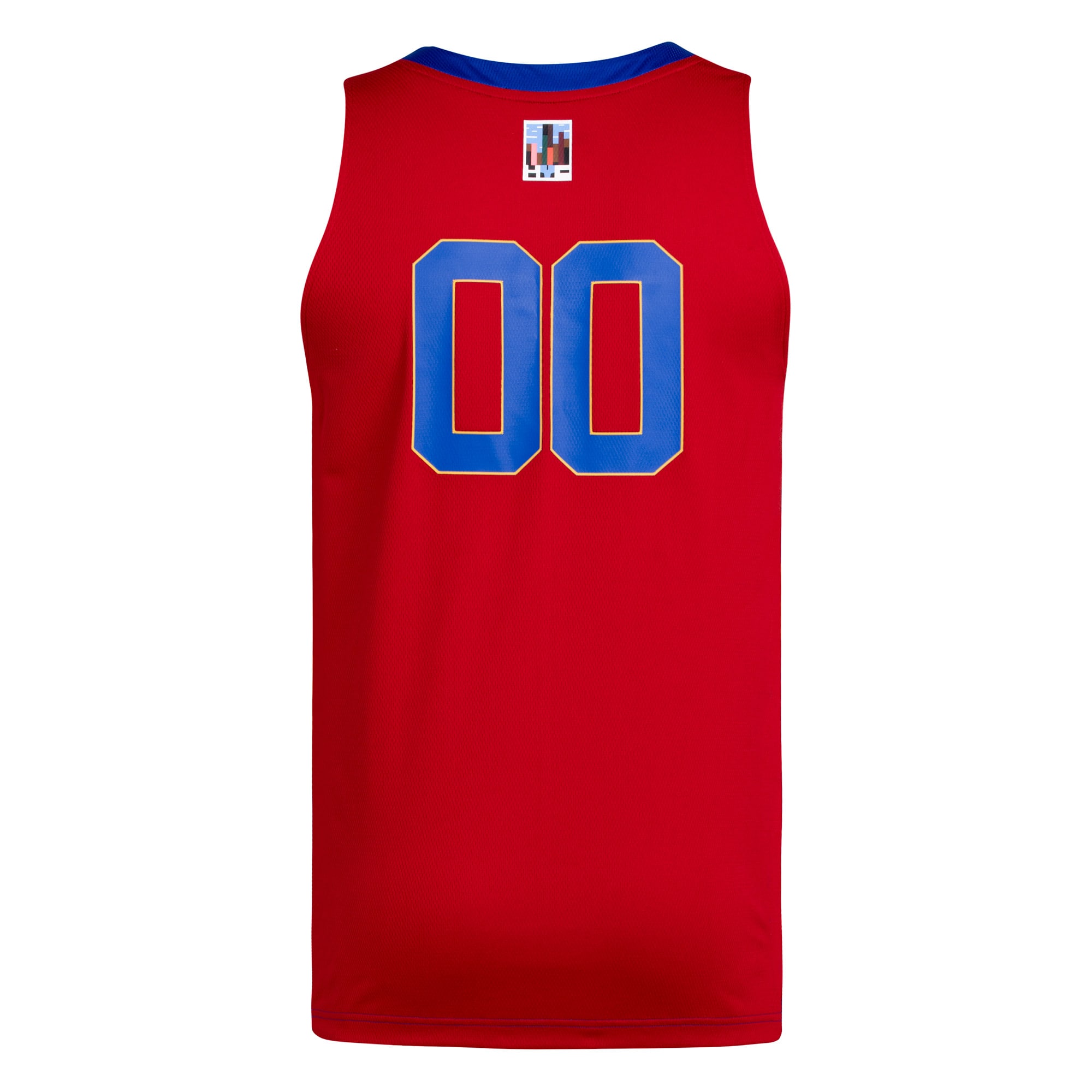 [NJP] Kansas Jayhawks Black History Month Basketball Jersey - Royal/Red