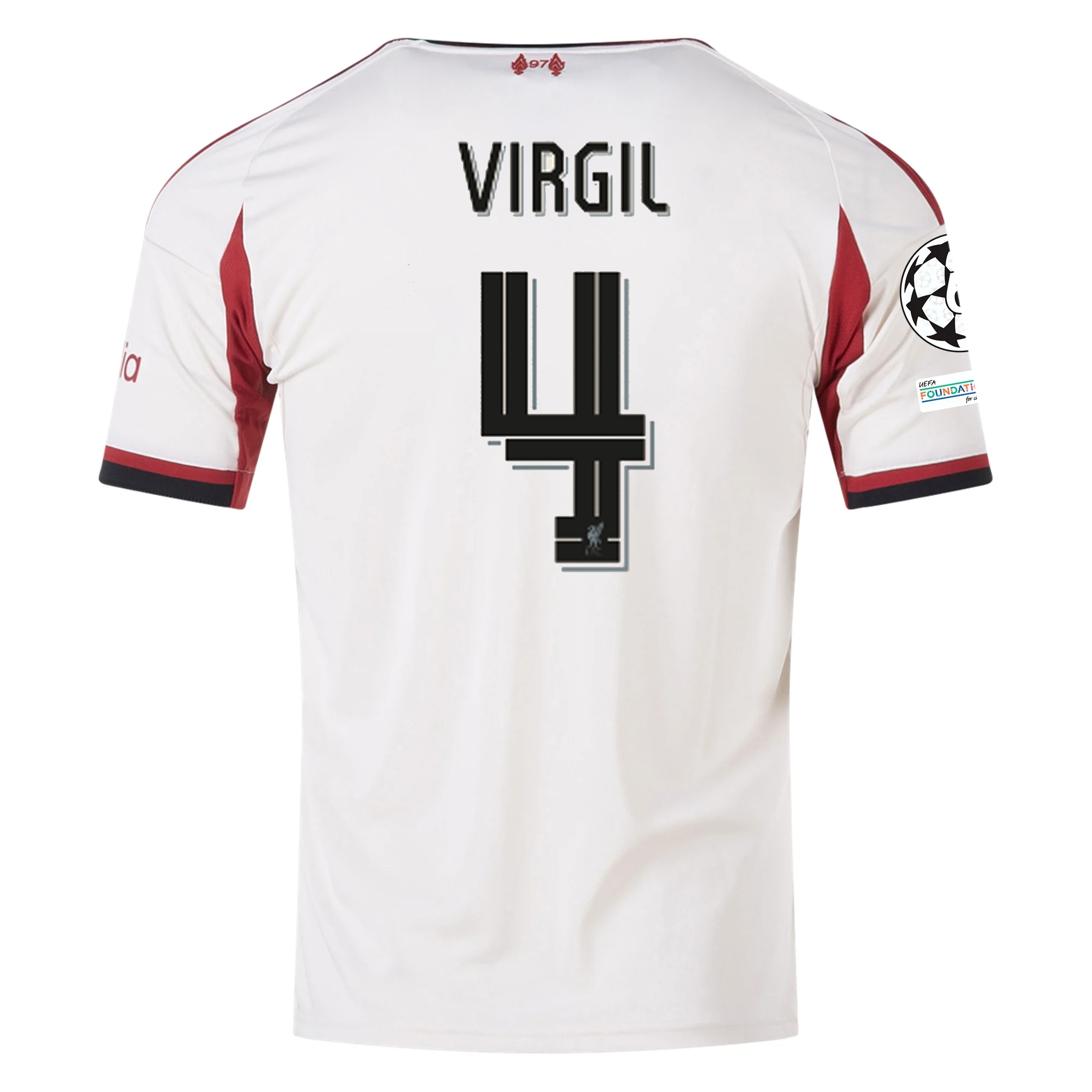 Virgil van Dijk Liverpool Away Jersey