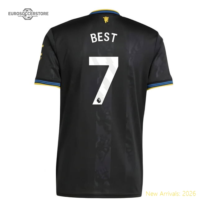 Official 2025-2026 Manchester United Third Shirt (best 7) - Premium