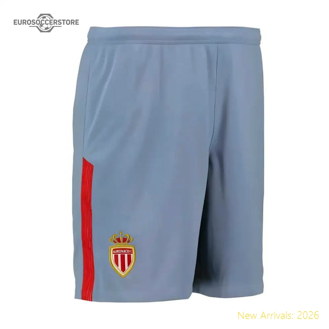 Match-Day 2017-2018 Monaco Away Nike Football Shorts (Kids)