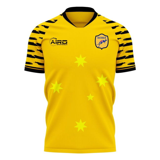 Australia 2025-2026 Home Concept Football Kit (Libero) (CAHILL 4)