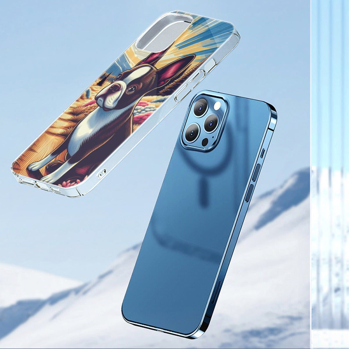 Ellie - iPhone case for Boston Terrier lovers