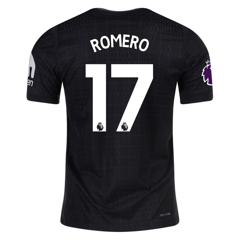 Tottenham EPL Patch 2025-2026 UCL Away Jersey – Authentic Shirt