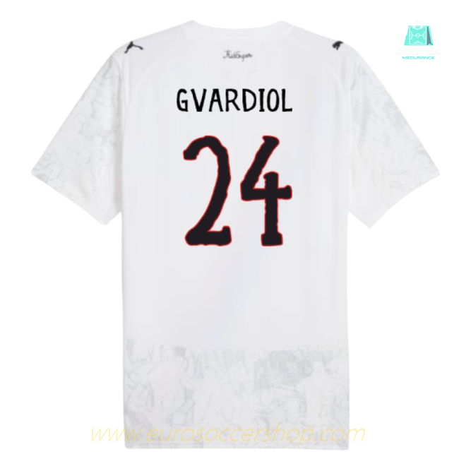 2025-2026 KIDSUPER x Manchester City CWC Shirt (White) (Gvardiol 24)
