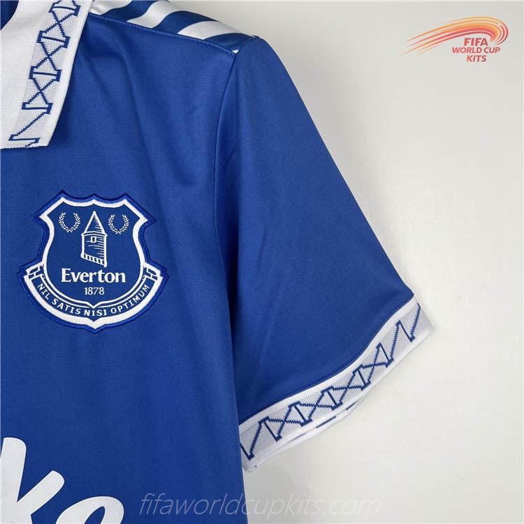 Everton 23-24 season Home Game Soccer Uniform