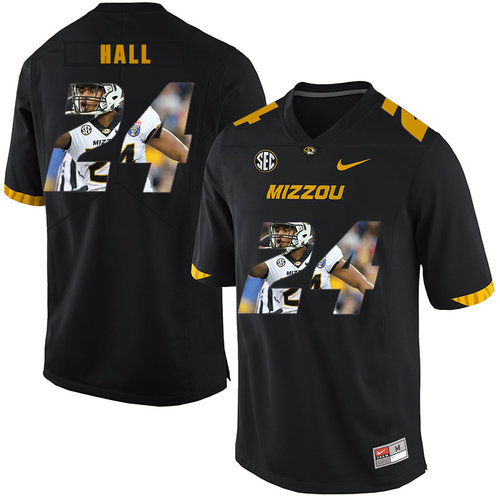 Men's None Black 2024 team authorized Terez Hall #24 premium Jersey