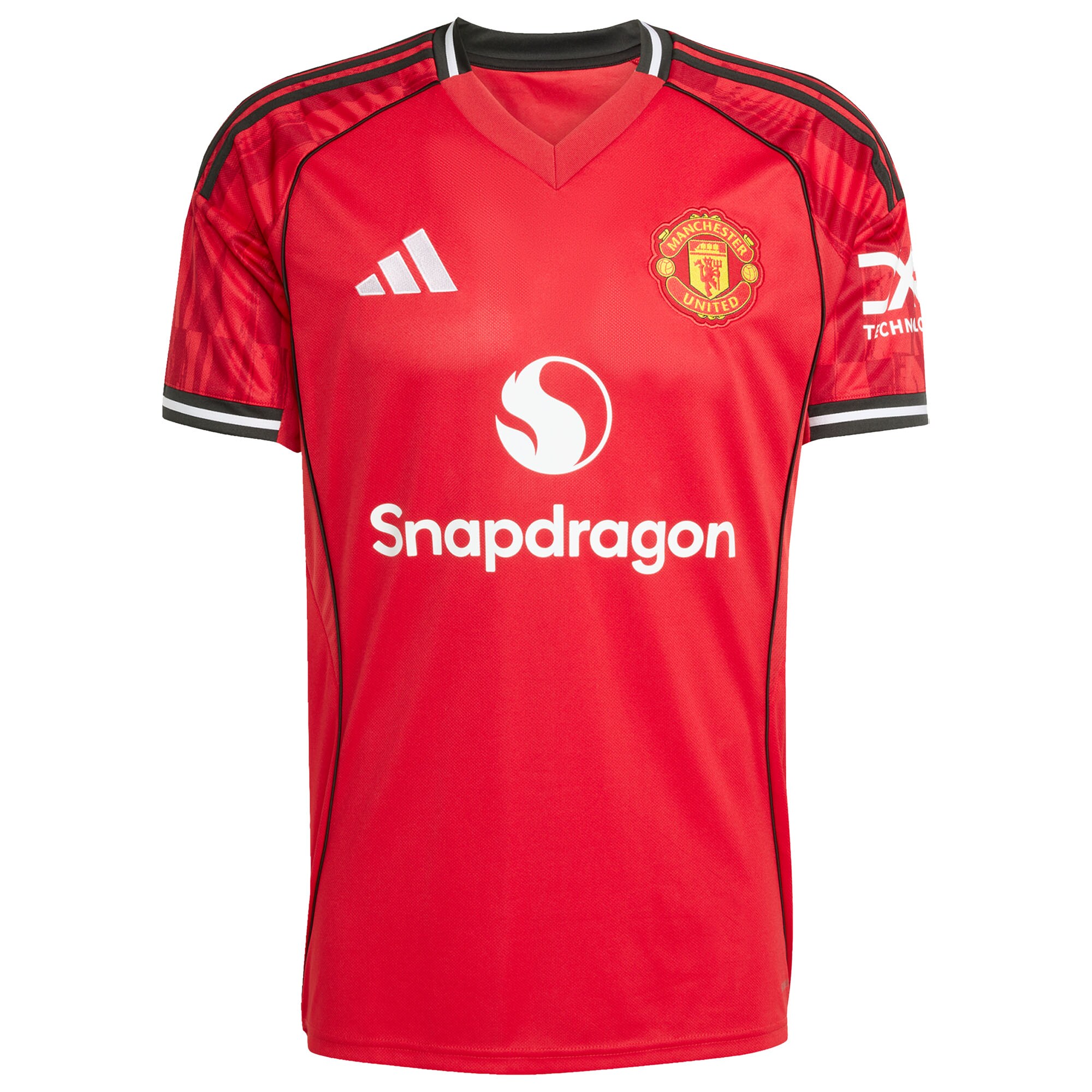 [SJH] Bruno Fernandes Manchester United Home 2025/26 Replica Player Jersey - Red