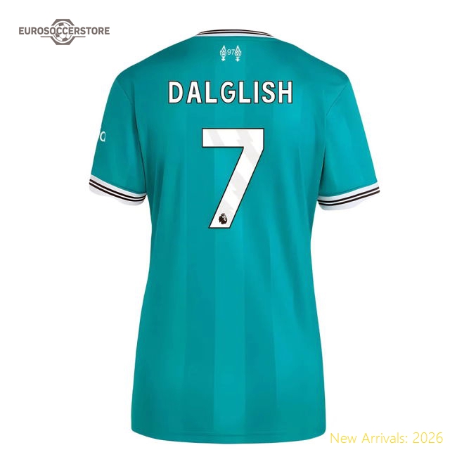 Stylish Womens Liverpool Dalglish Jersey 2025-2026 Lightweight