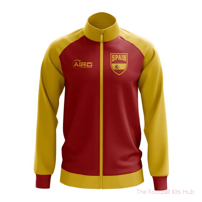Spain Concept Football Track Jacket (Red)