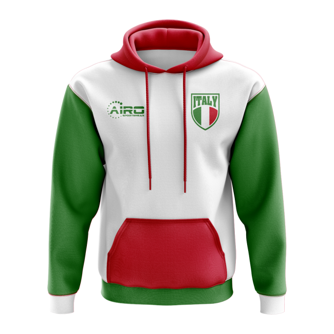 Italy Concept Country Football Hoody (White) Premium Netherlands