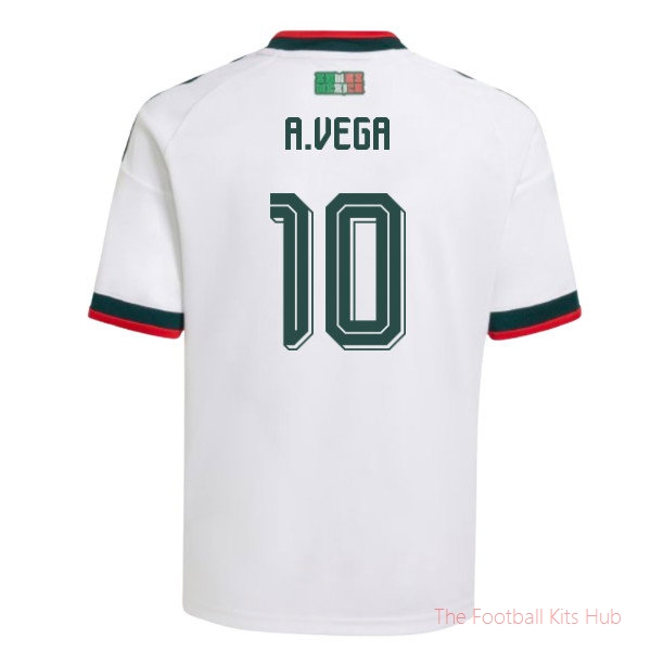 2026-2027 Mexico Away Shirt (Kids) (A.Vega 10)