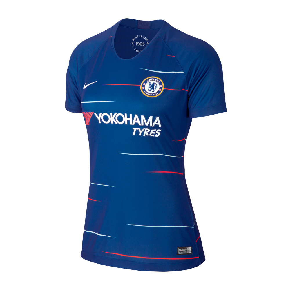 Advanced Fabric Women's Chelsea Home 201819 Soccer Jersey Shirt