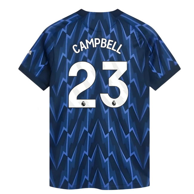 2025-20 Arsenal Away Soccer Jersey Campbell (23) L M Women S
