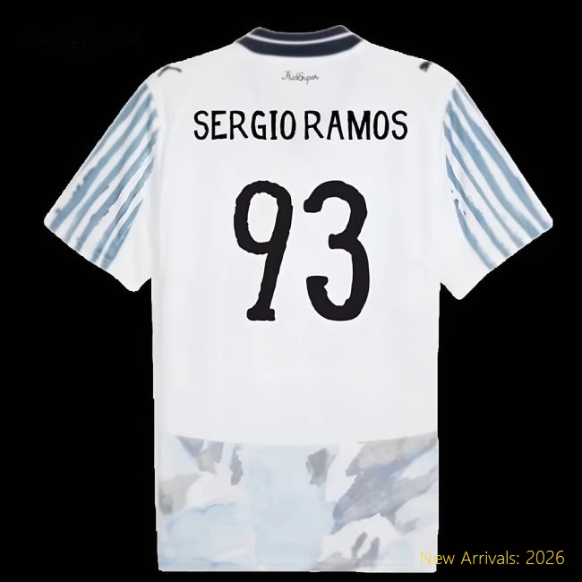 Football Team Kids Sergio Ramos Hypoallergenic Jersey Drycell Tag-free