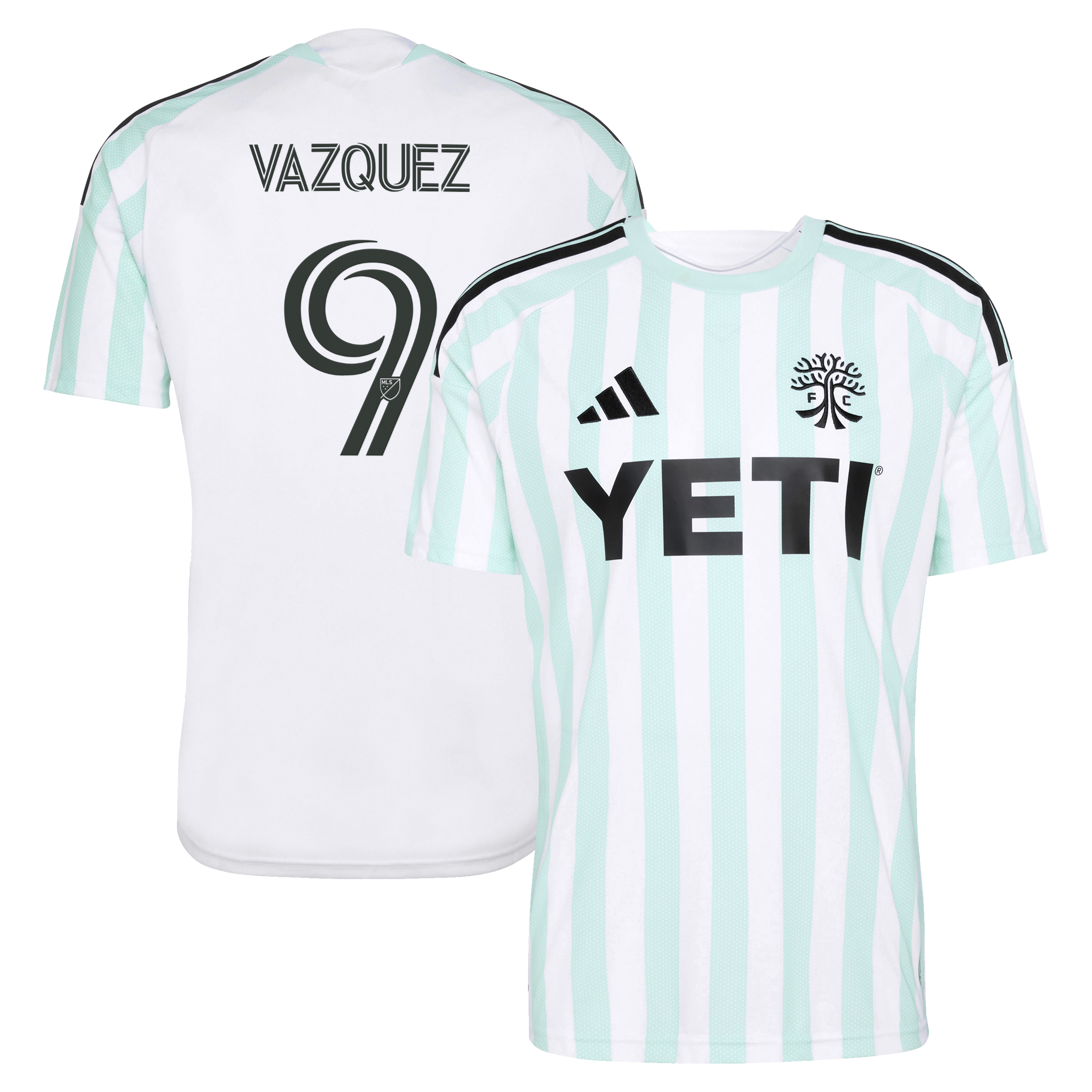 [SJH] Brandon Vazquez Austin FC 2026 The Rooted Kit Replica Jersey - White