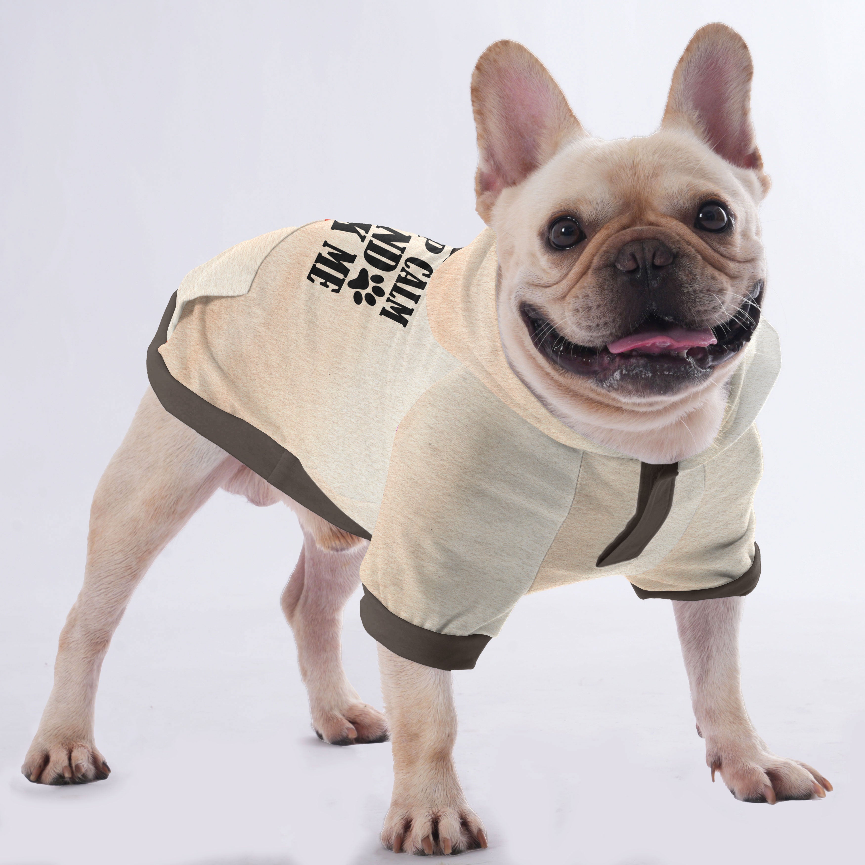 Keep Calm and walk me - Hoodies for French Bulldog | Frenchie Shop Original
