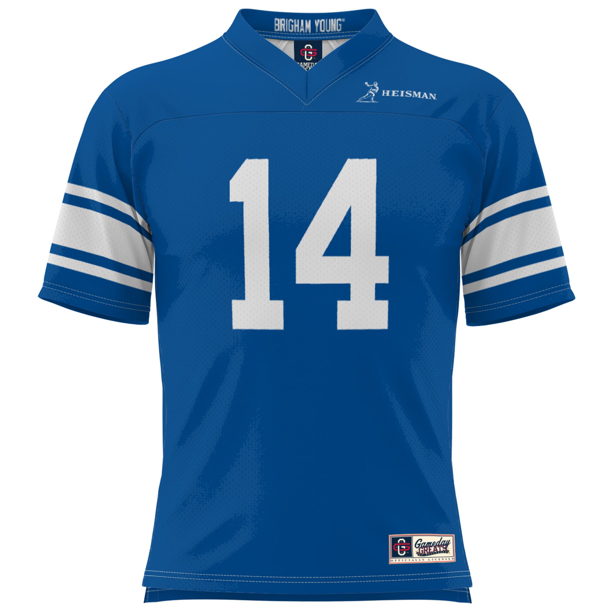 Ty Detmer BYU Cougars Youth Heisman Football Jersey - Royal