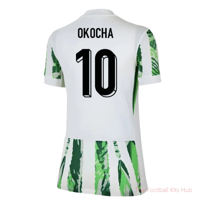 2025-2026 Nigeria Womens Team Away Shirt (Ladies) (Okocha 10)
