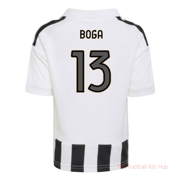 Juventus Home Kit Soccer Shirt 2026-2027 Boga #13 Mini Team Jersey