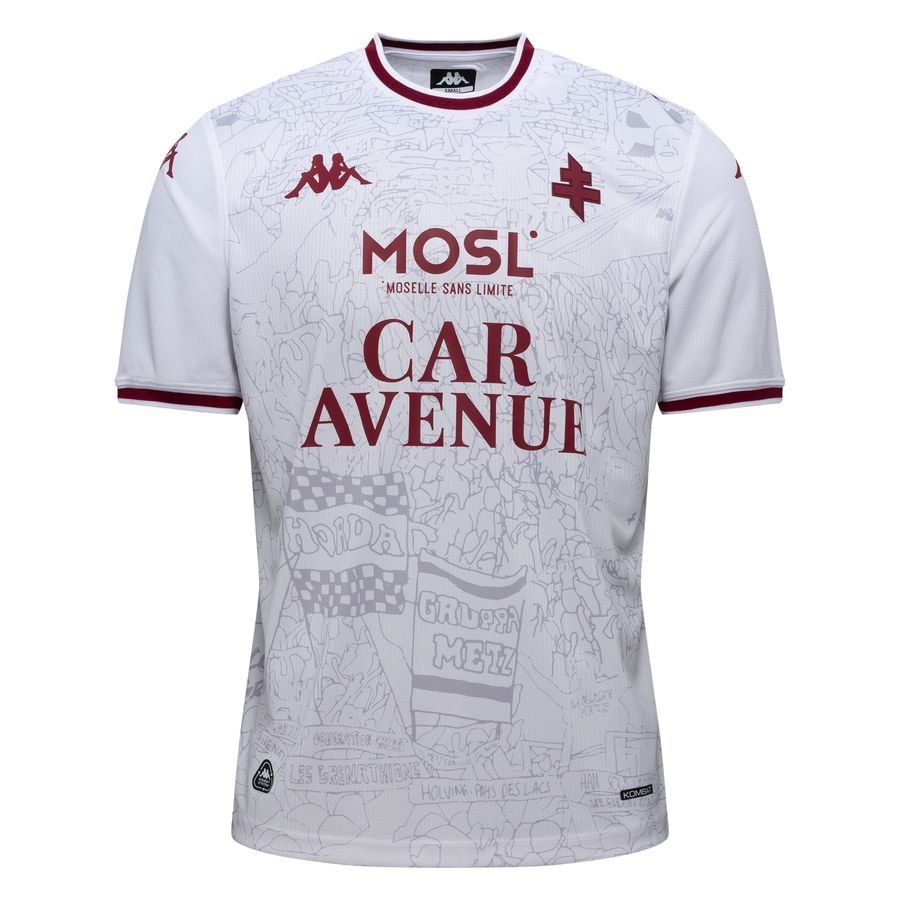 Metz Away Shirt 2025/26 Supporter Version In Multiple Adult Sizes
