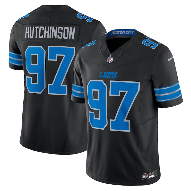 None Aidan Hutchinson DET Lions Victory Genuine Jersey Football Appare