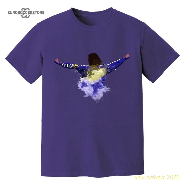 Exceptional Gabriel Batistuta Viola Art Supporter Tee (purple)