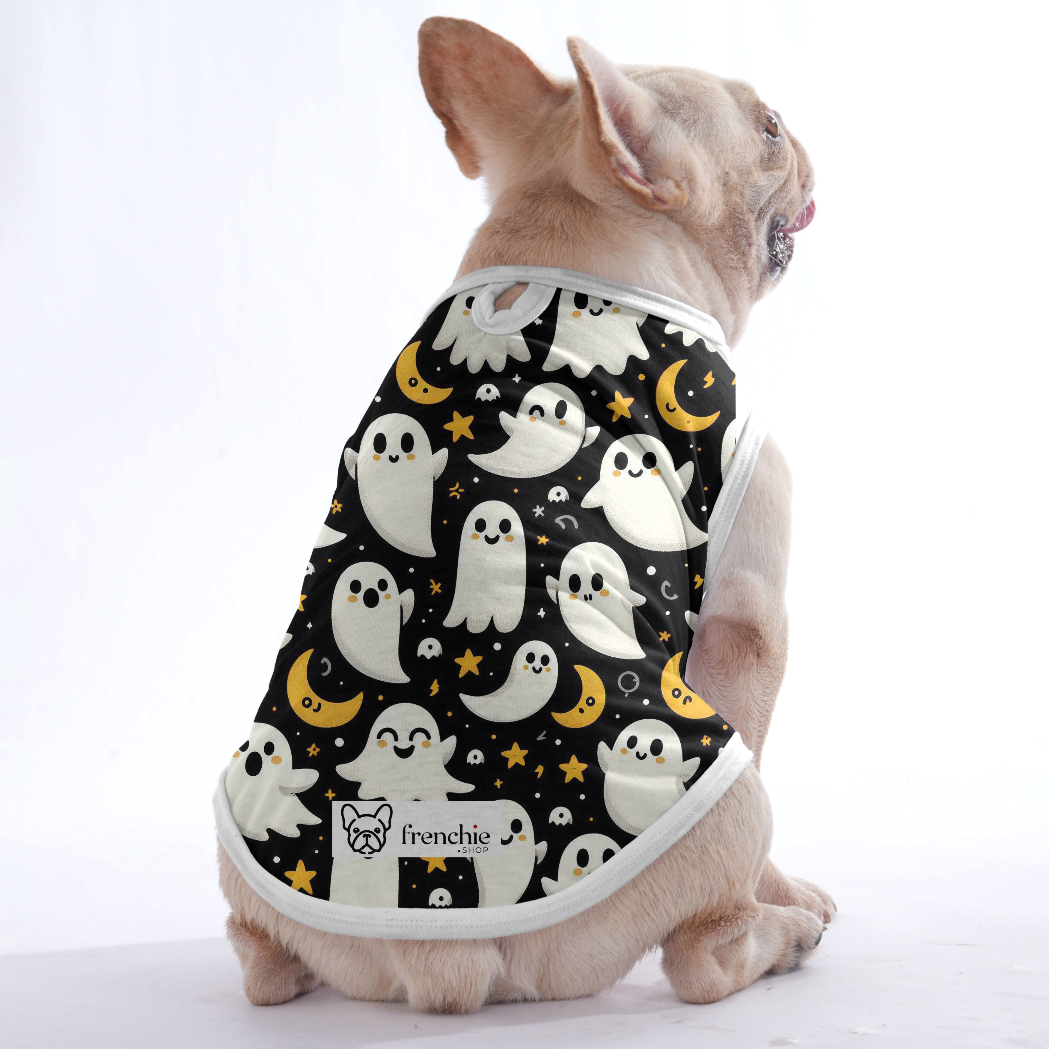 Fashion-Forward The Ghost - Shirt For Frenchies - Frenchie Shop Origi...