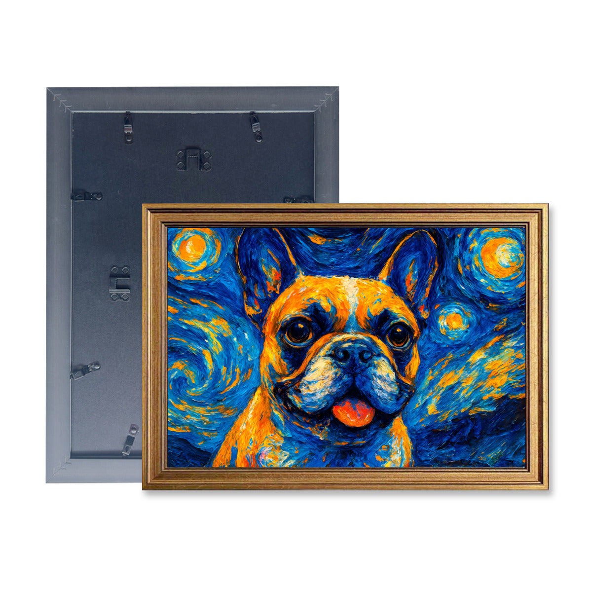 French Bulldog Otis Framed Poster • Wall Decoration Comfy Pet Product