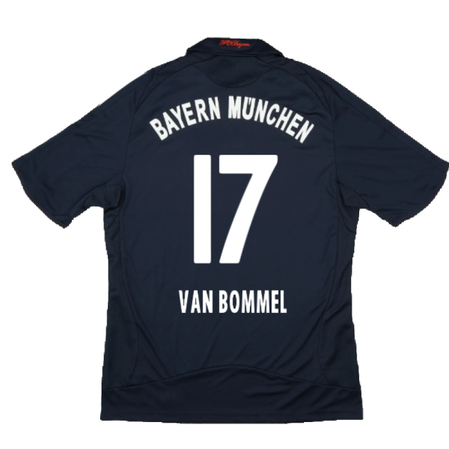 Licensed Bayern Away Shirt Excellent S Van Bommel #17 High Perform...
