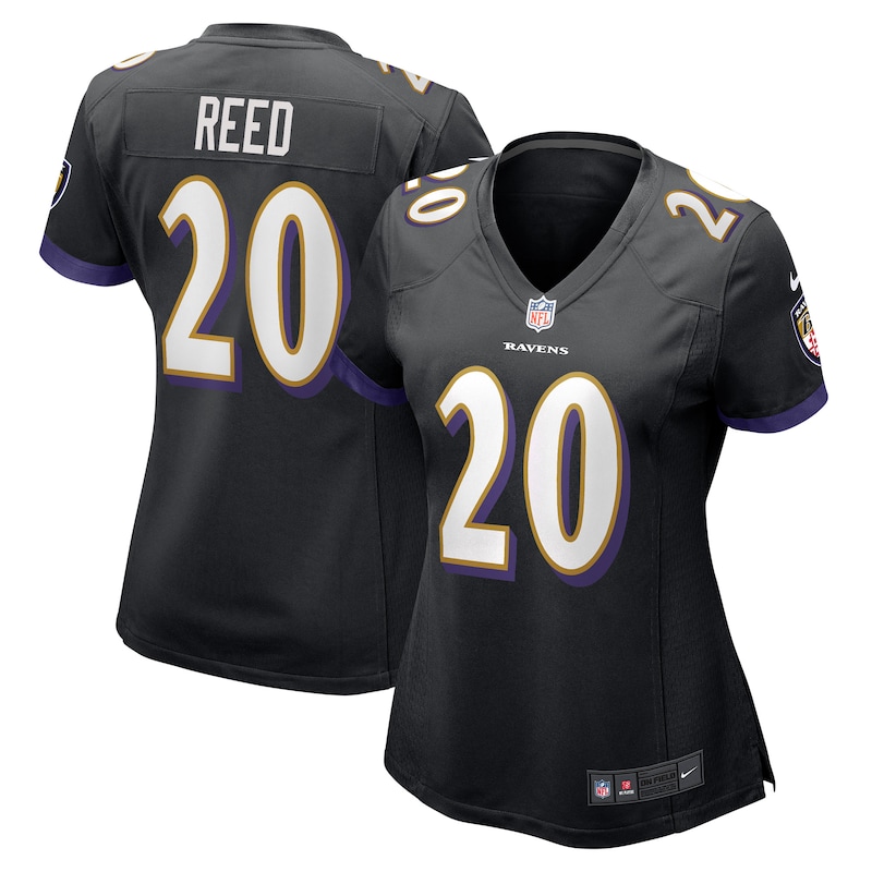 None Ed Reed BAL Ravens Professional Game Jersey Football Apparel