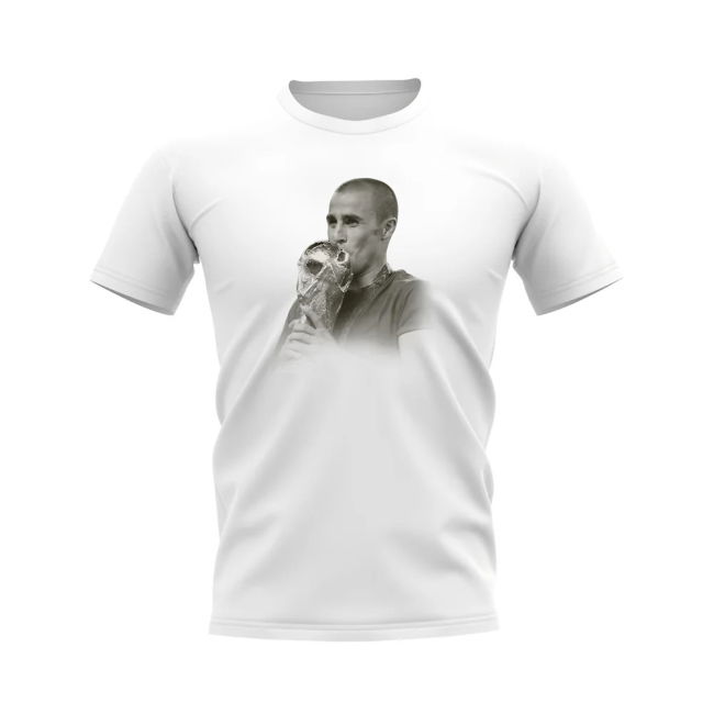 Fabio Cannavaro Italy Legend T-Shirt (White) Authentic Holland