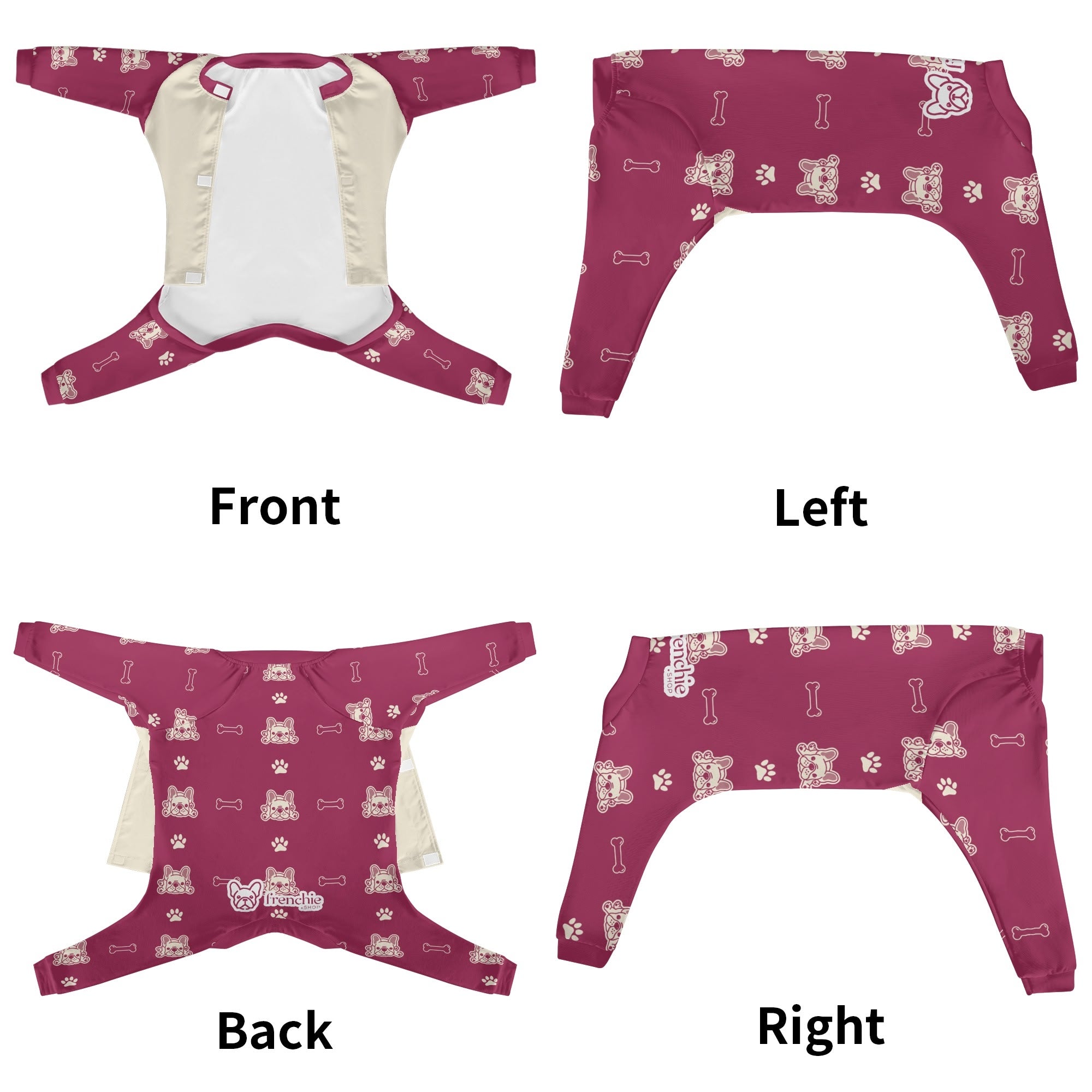 French Bulldog Bonnie Frenchie Pajamas – Ultra Soft, Cozy, & Adorably