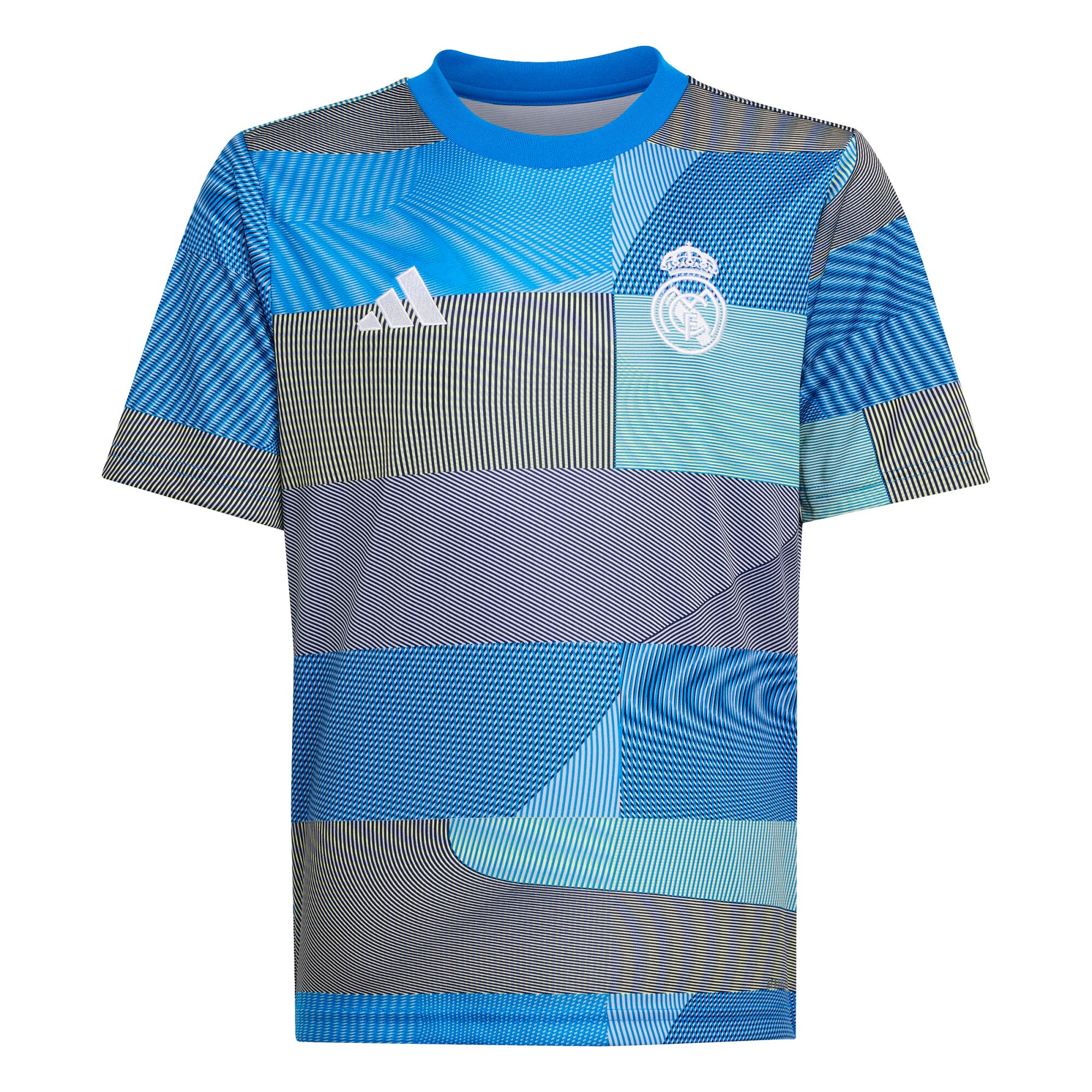 [JED] Real Madrid Youth 2025/26 Pre-Match AEROREADY Jersey Top - Blue