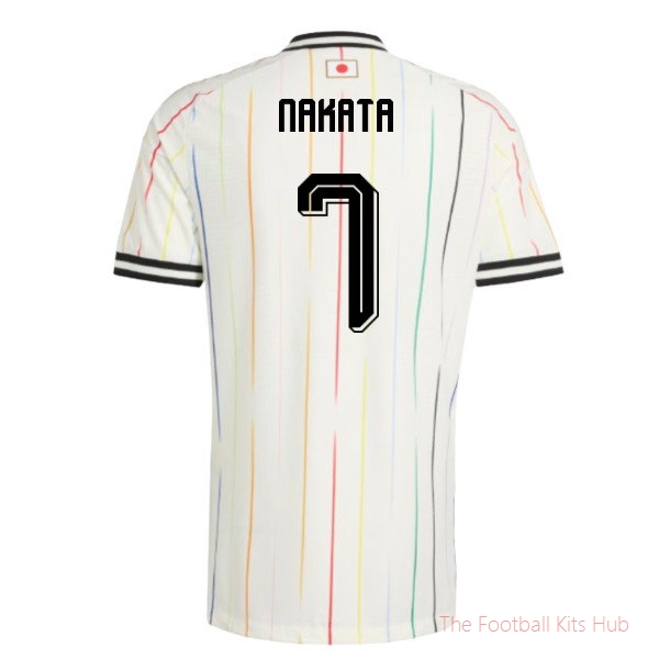 2026-2027 Japan Authentic Away Shirt (Nakata 7)