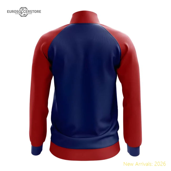 Czech Republic Concept Football Track Jacket (Blue) - Kids