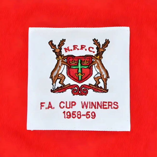 Nottingham Forest 1959 FA Cup Final Retro Football Kit