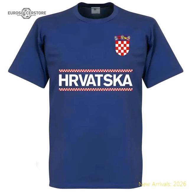 Top Croatia 2024-2025 Official Regular Shirt Breathability