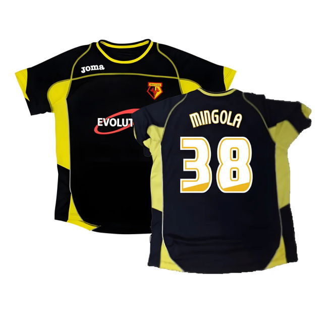 Licensed Football Away Shirt Excellent M Mingola #38 High Performa...