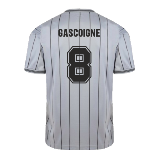 Newcastle United 1984 Away Jersey (Gascoigne 8) For Premier League Fans