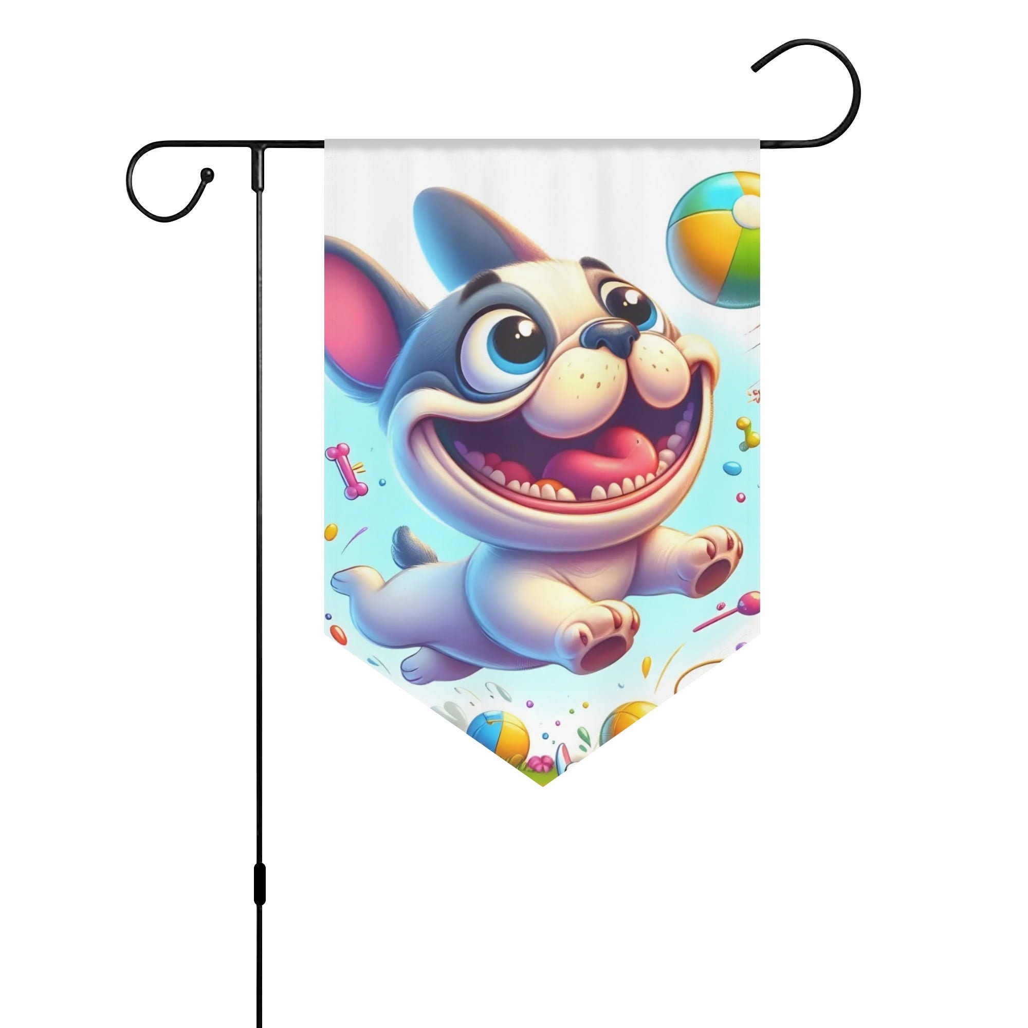 Olive - French Bulldog Garden Flag Banner Indoor Use | Vet-recommended