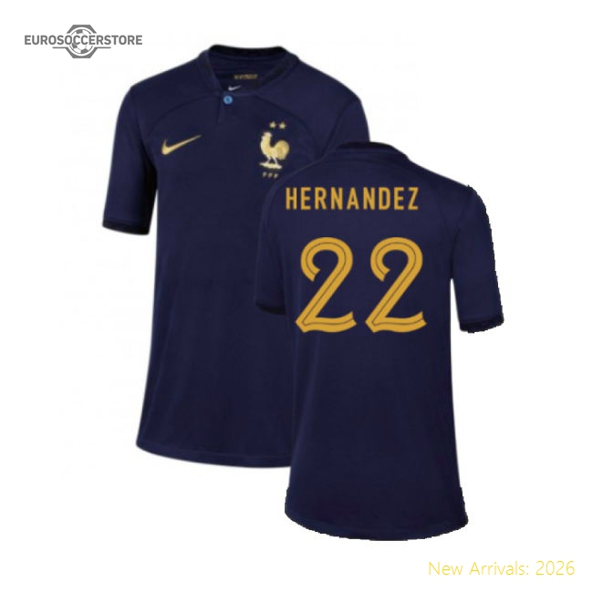 France 2022-2023 Official Home Shirt - Contemporary Movement