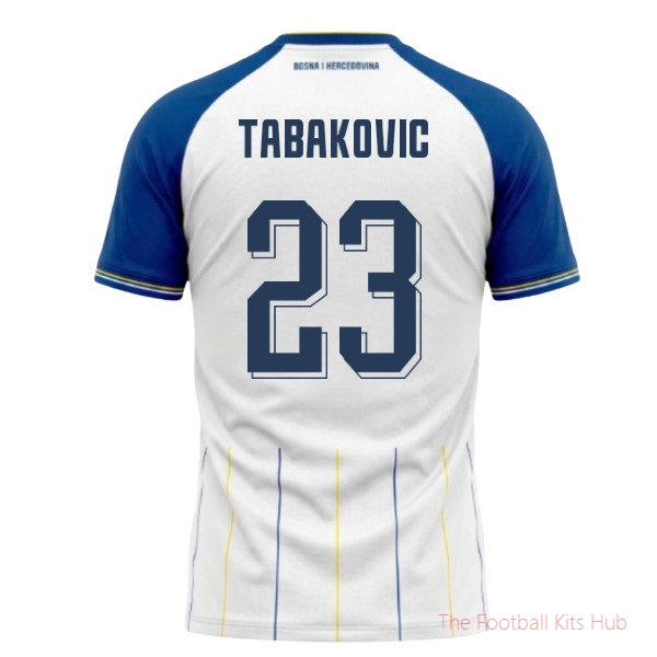 Bosnia And Herzegovina 2026-2027 Away Shirt (Kids) (Tabakovic 23)