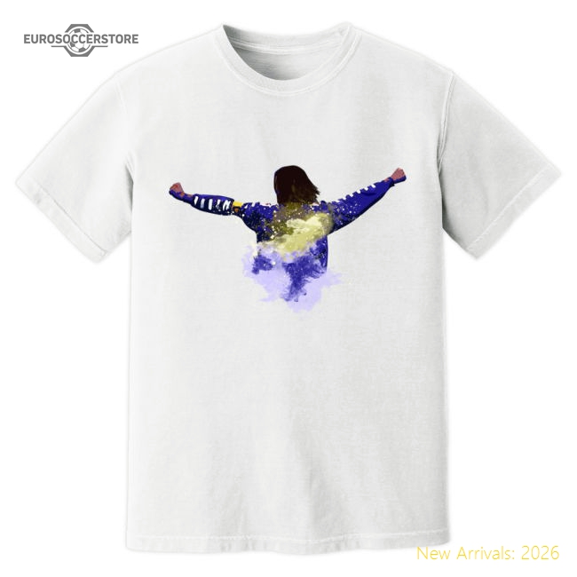 Performance Gabriel Batistuta Fiorentina Art T-Shirt (White)