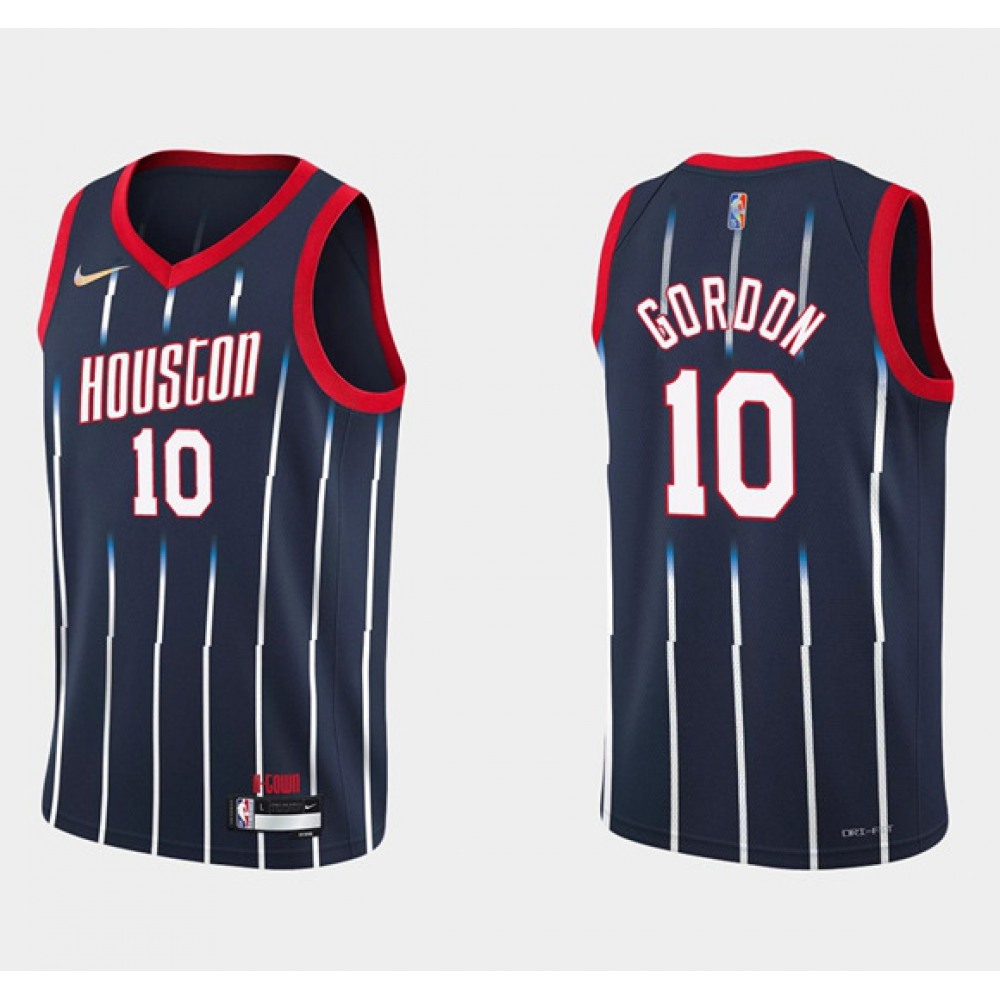 Durable 10 Houston Rockets Navy Jersey - City Edition - Fan Favorite