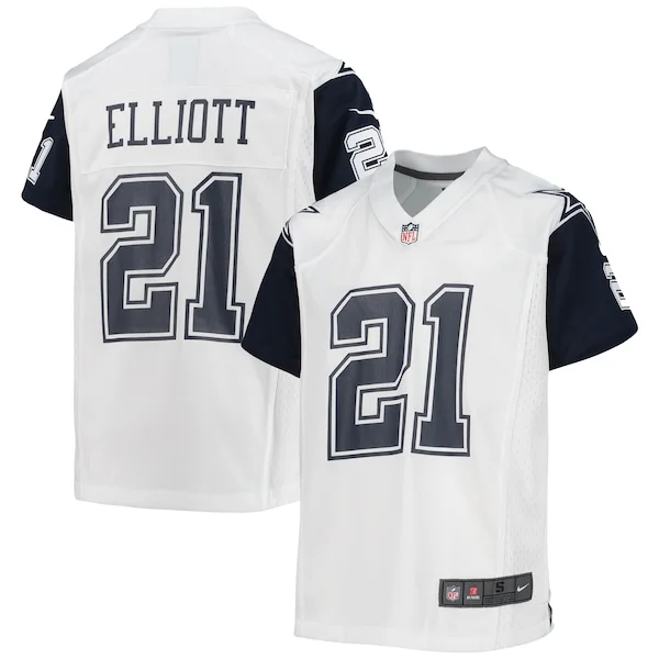 Performance Dallas Cowboys Game Jersey - Premium White NFL Fan Jers...
