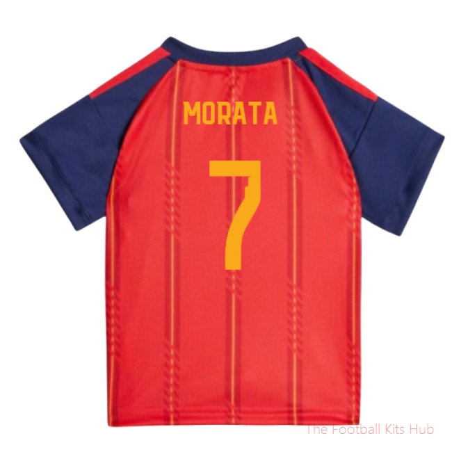 2026-2027 Spain Home Baby Kit (Morata 7)